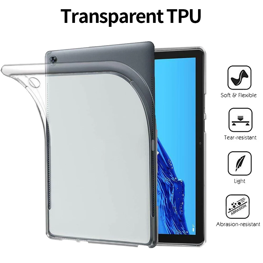 Мягкий чехол из ТПУ для Huawei MediaPad M5 M6 M3 8 4 Lite 0 дюйма противоударный защитный