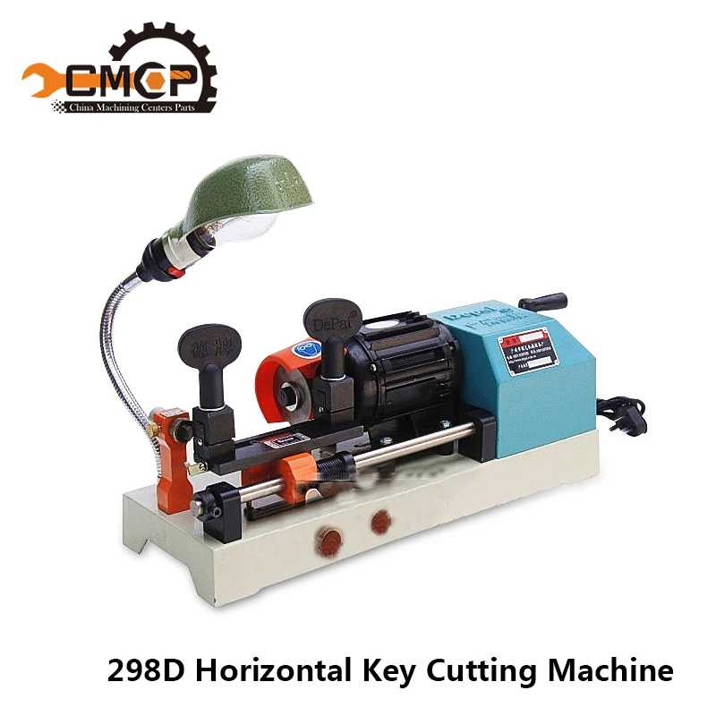

298D Automatic Key Copy Machine Horizontal Key Cutting Machine Locksmith Tools Multifunction Key Duplicate Machine