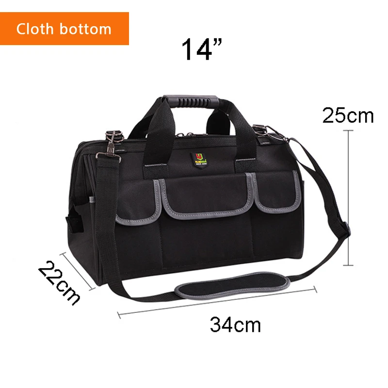 Multi-Function Large Capacity Oxford Cloth Tool Bag Hardware Organizer Crossbody Toolkit Electrician Carpenter Backpack Handbag mechanic tool bag Tool Storage Items