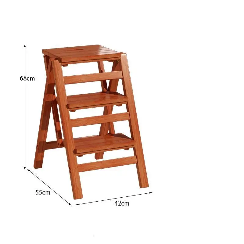 Стул для помещений Escalon складной Escalera Para Cocina Ottoman маленький деревянный стул Merdiven Escaleta стремянка - Цвет: MODEL J