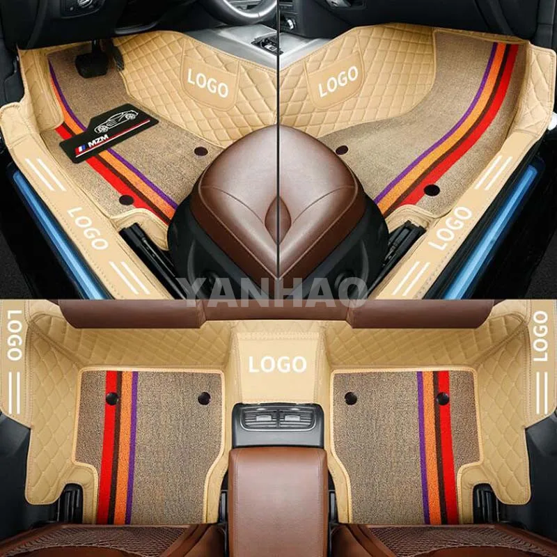 5PCS Car Floor Mat Carpets Fit For 2018-2023 Toyota Camry Auto