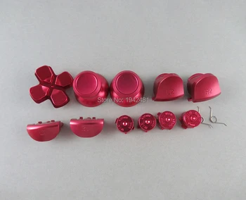 

1Set L1 R1 L2 R2 with spring JDM001 JDM011 Customs Metal Bullet Buttons thumbstick cap L1 R1 L2 R2 Dpad Aluminum Buttons for PS4
