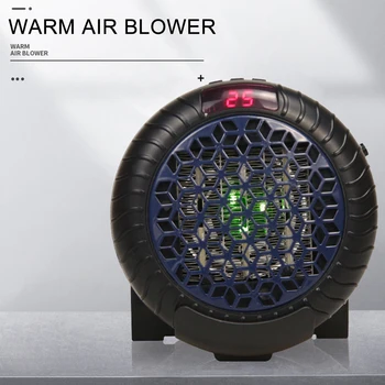 

900W Intelligent Constant Temperature Electric Space Heater Desktop Heating Warm Air Heater with Temperature Display