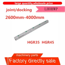 1 шт 35 мм/45 мм квадратная линейная направляющая HGR35 HGR45 от 2600 до 4000