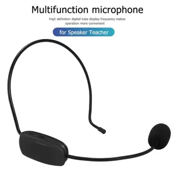 

FM Wireless Headset Microphone Handsfree Mic for Speaker Teacher Meeting Loudspeaker