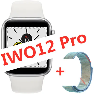 Смарт-часы GOLDENSPIKE IWO 12 Bluetooth 1: 1 серия 5 ЭКГ умные тосты Смарт-часы браслет Android для IOS обновление IWO 11 10 9 8 - Цвет: Package