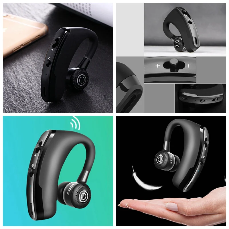 Bluetooth Earphone Wireless Headphone Handsfree Headset Earbud With HD Microphone For Driver Sport Phone iPhone Samsung xiaomi