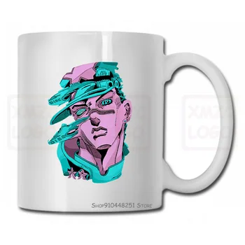

Jotaro Kujo Jojos Bizarre Adventure Mug Cup Cotton Tee Women Men
