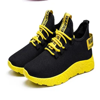 

2020 new fashion men's casual sports sneakers breathable mesh shoes running shoe all-match cloth shoes