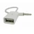 Car MP3 3.5 mm Male AUX Audio Plug Jack to USB 2.0 Женский Конвертер Кабель Шнур Аксессуары для Интерьера Автомобиля Бутик Новая Горячая Распродажа