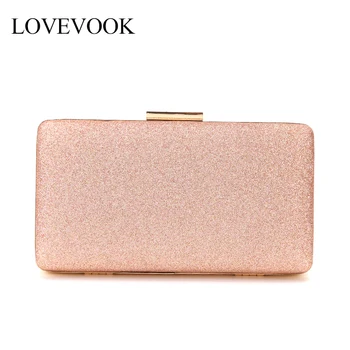 

LOVEVOOK women evening clutch luxury handbag women bags design purse and clutch for party shiny evening bag messenger bag female