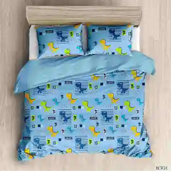 

Home Textile Cartoon Dinosaur Bedding Sets Children's Bedding set Bed Linen Duvet Cover Pillowcase