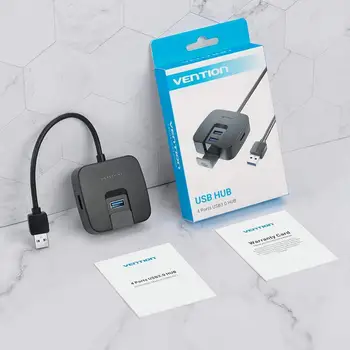 

USB HUB High Speed 4 Ports USB 3.0 Hub Splitter Portable OTG Hub USB 2.0 for Macbook Air Laptop PC Tablet USB Adapter