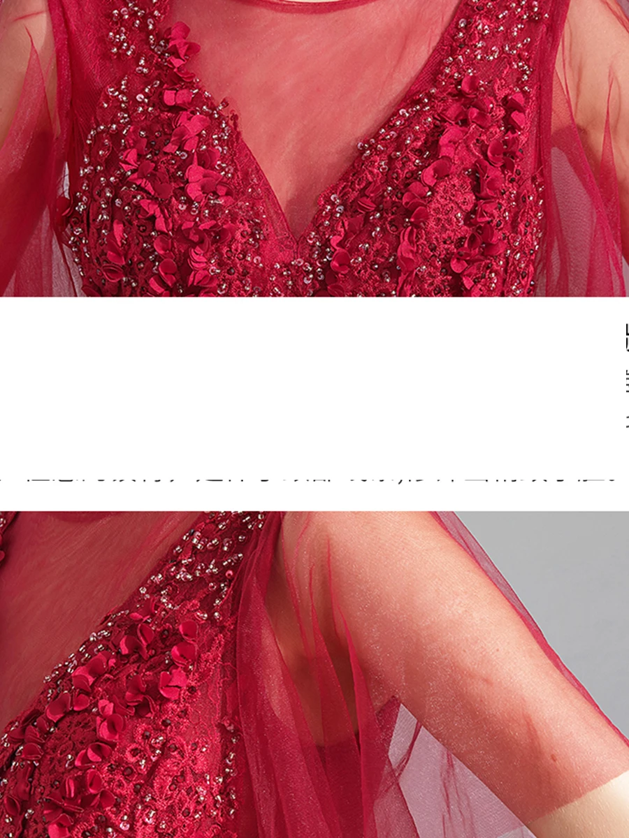 Вечернее платье, короткий рукав, длина до пола, Robe De Soiree, круглый вырез, открытая спина, шнуровка, женское вечернее платье с жемчугом E176