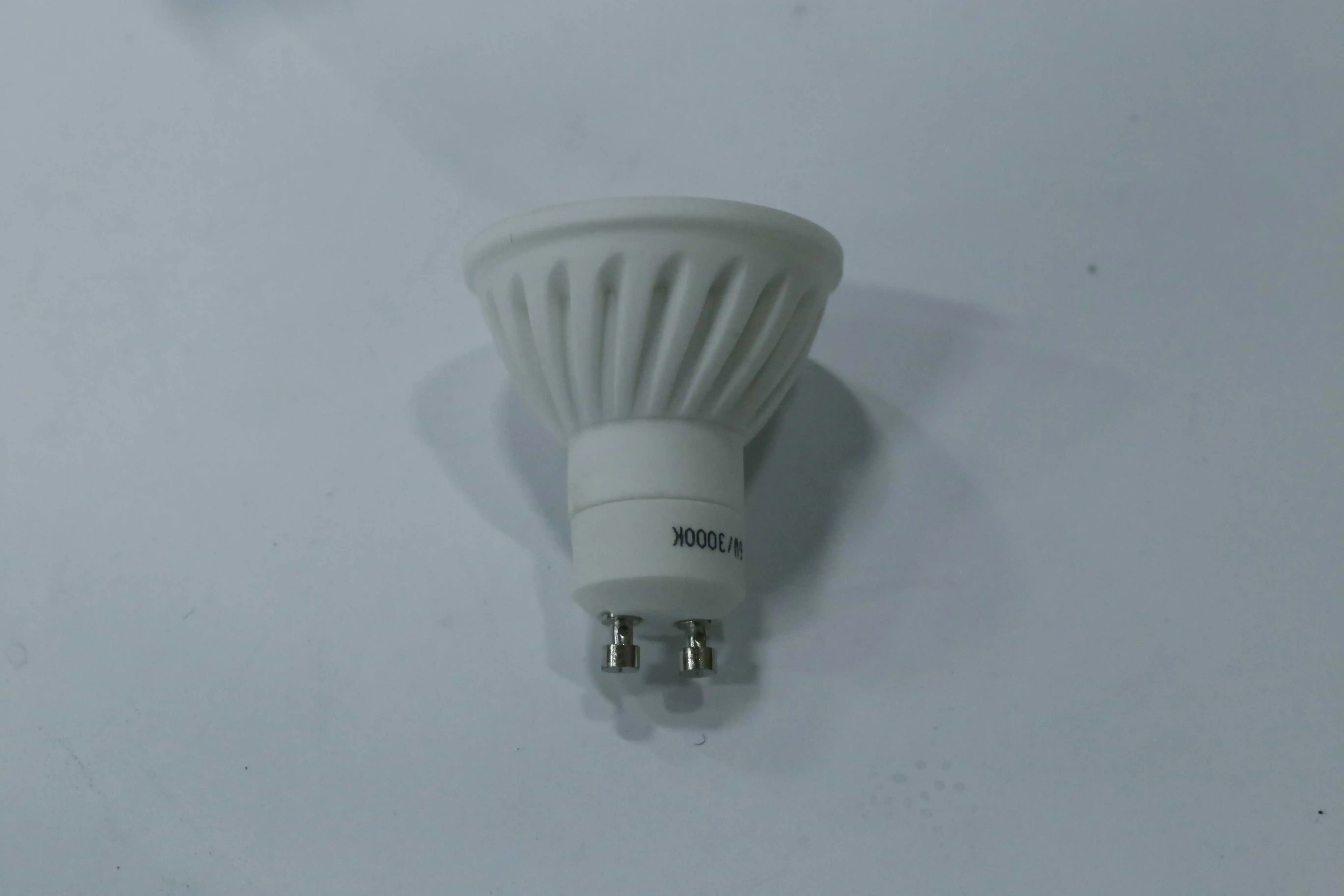 10 Piece/Set LED Spot Light Super Bright Ceramic Spotlight Household GU10 85-265V LED Bulbs Durable Home Light Sale