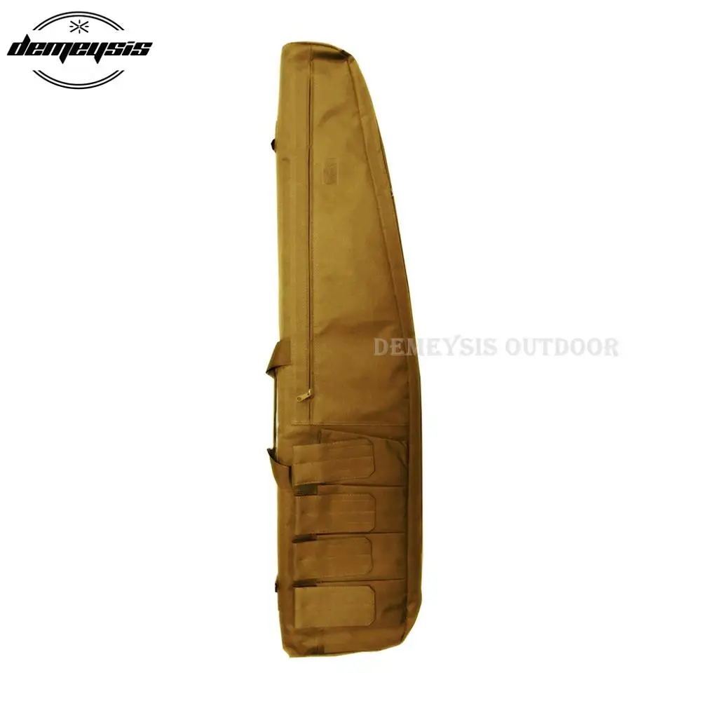 46.5inch tan 70 см/95 см/120 см винтовка сумка с плечевым ремнем армейский страйкбол CS пистолет защитный чехол рюкзак - Цвет: 46.5inch tan