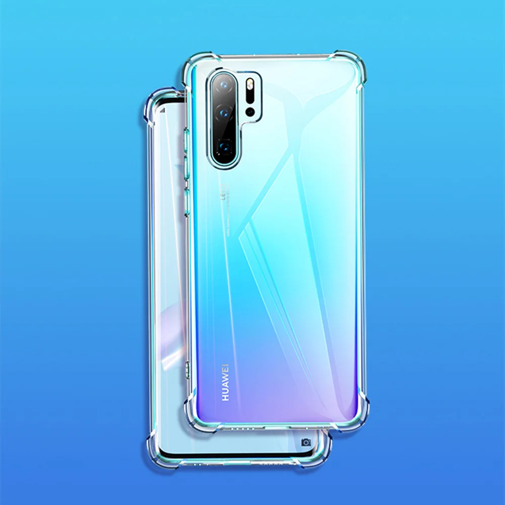 Кроссовки на воздушной подушке чистый мягкий чехол для Huawei Mate 30 20 10 Lite P40 P30 P20 P10 Pro