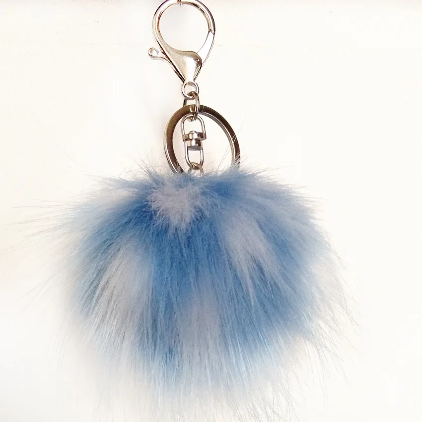 Стиль 10 см длинный бархатный шарик брелок Милая женская сумка кулон аксессуары кулон напрямую от производителя