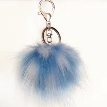 Стиль 10 см длинный бархатный шарик брелок Милая женская сумка кулон аксессуары кулон напрямую от производителя