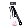 2 Types New Portable Black Wide Tooth Comb Black ABS Plastic Heat-resistant Large Wide Tooth Comb For Hair Styling Tool ► Photo 2/6