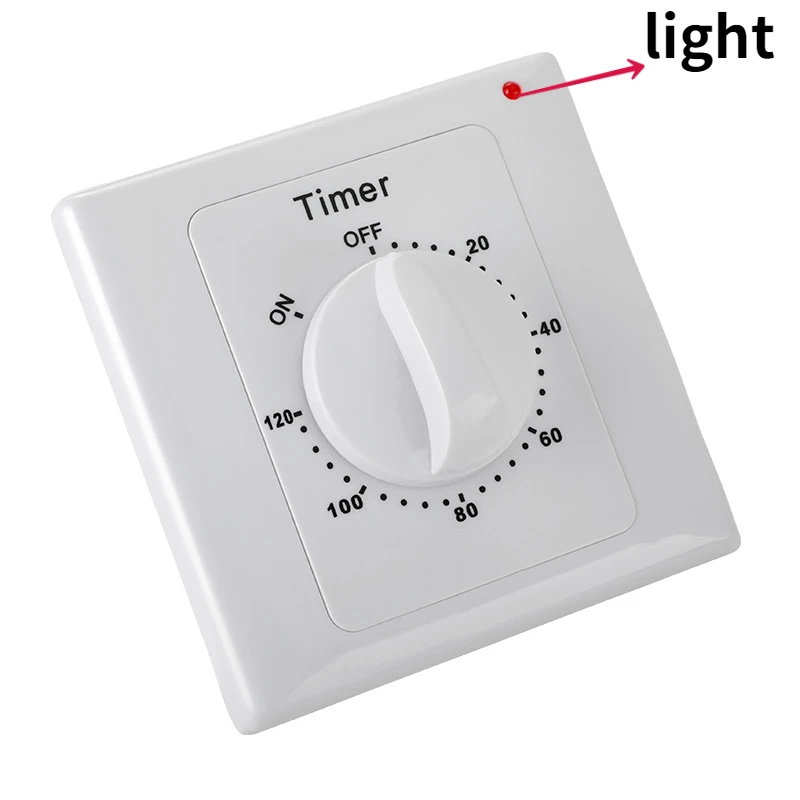 10A 120Min Timer Plug Control Switch Socket AC 220V Push Button Smart Home Electronic Countdown Digital | Обустройство дома