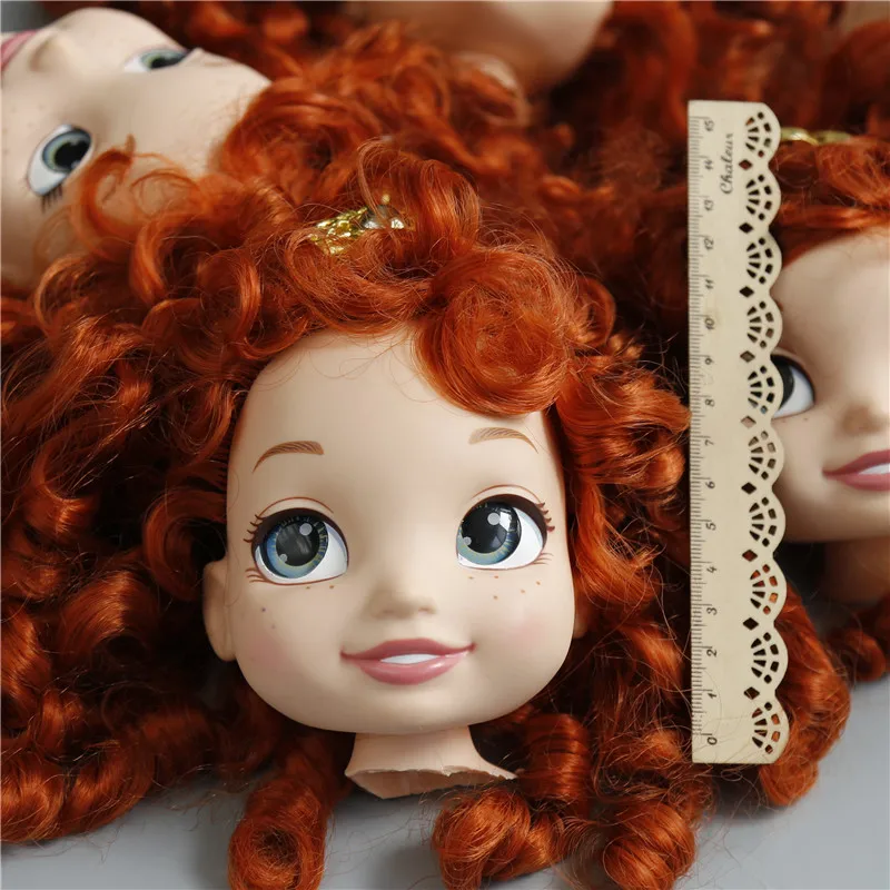 Милая смелая Принцесса Мерида голова куклы салон подарок на день рождения Diy