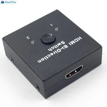 

HD 2-Port HDMI Bi-directional Switch 2x1 Switcher 1x2 Splitter Selector r15