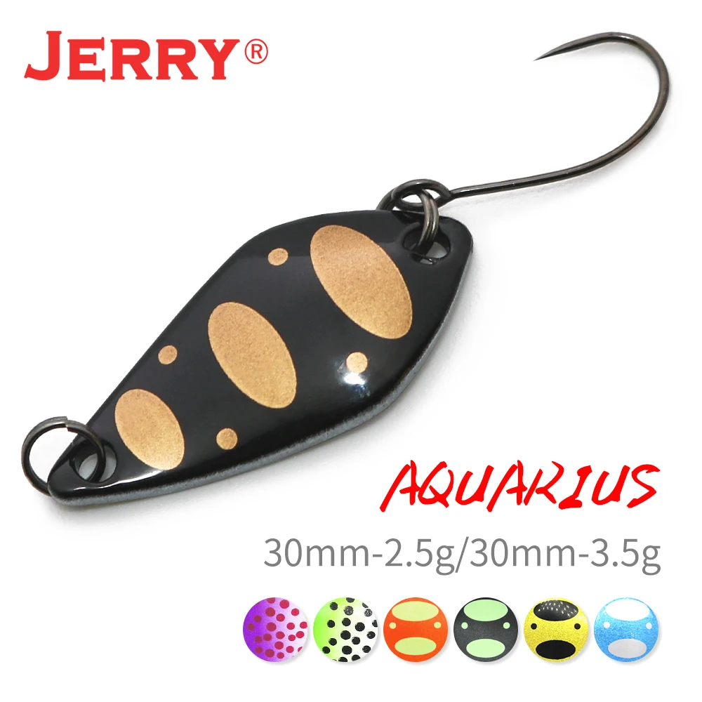 Jerry Pisces Ultralight Metal Spoon Freshwater Lure 1pc Japanese