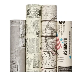 Home Decor 3D Wood Grain Wall Paper PVC Self Adhesive Wallpaper For Living Room Bedroom Wall Stickers  Countertop HomeImprovemen