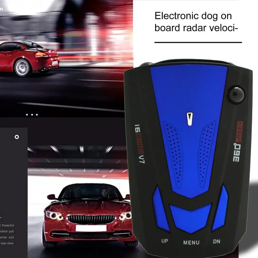 Car Radar Detector for Car Speed Testing with 360 Degrees Signals Electronic Dog Safe Radar Detector Voice Alert Laser Car Radar Detector for Car Speed Testing with 360 Degrees Signals Electronic Dog Safe Radar Detector Voice Alert Laser