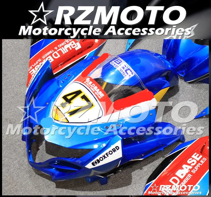Мотоциклетный обтекатель abs комплект для Suzuki GSXR1000 K9 L2 2009- год корпусные детали moldStore № 0593