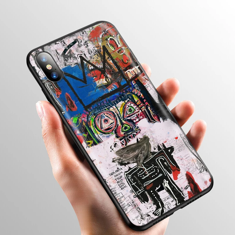 Мягкий силиконовый чехол YIMAOC Jean Michel Basquiat для iPhone 12 Mini 11 Pro XS Max XR X 8 7 6 6S Plus 5 5S