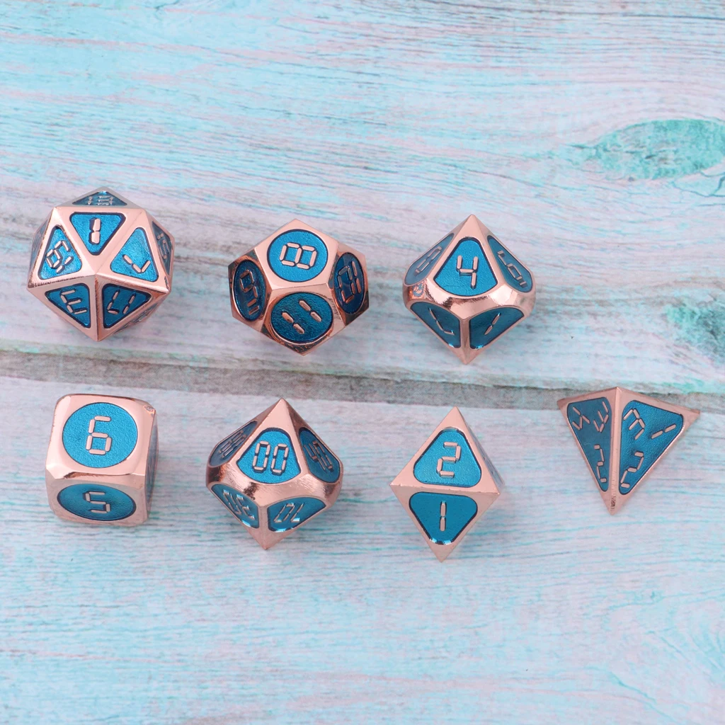 7 упаковок многогранные кости Подземелья и Драконы DND RPG MTG настольные игры кости