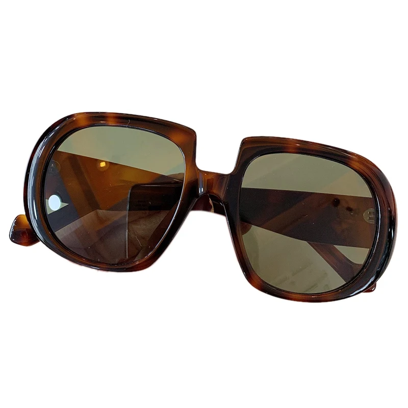 Горячая мода большая оправа солнцезащитные очки Роскошные ацетатная оправа женские солнцезащитные очки красочные мужские очки с оригинальной коробкой UV400