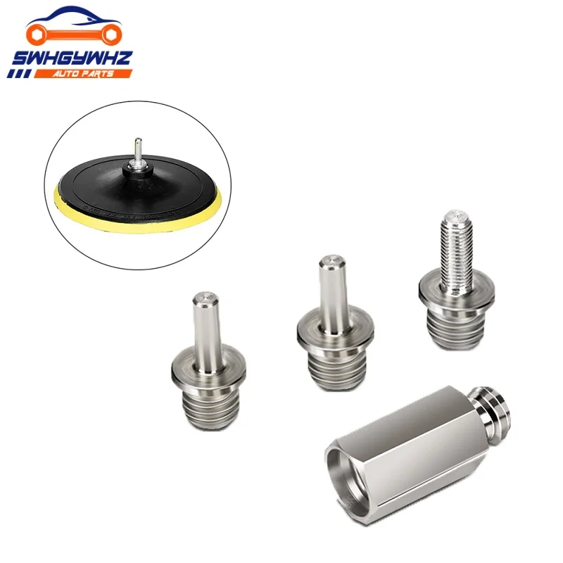 Polishing Drill Adapter Thread Change Adaptor Round Shank Orbital