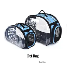 Дышащая дорожная сумка для домашних животных, прозрачная сумка-переноска для кошек, собак, космическая капсула, складной рюкзак для путешествий, сумка для переноски щенков