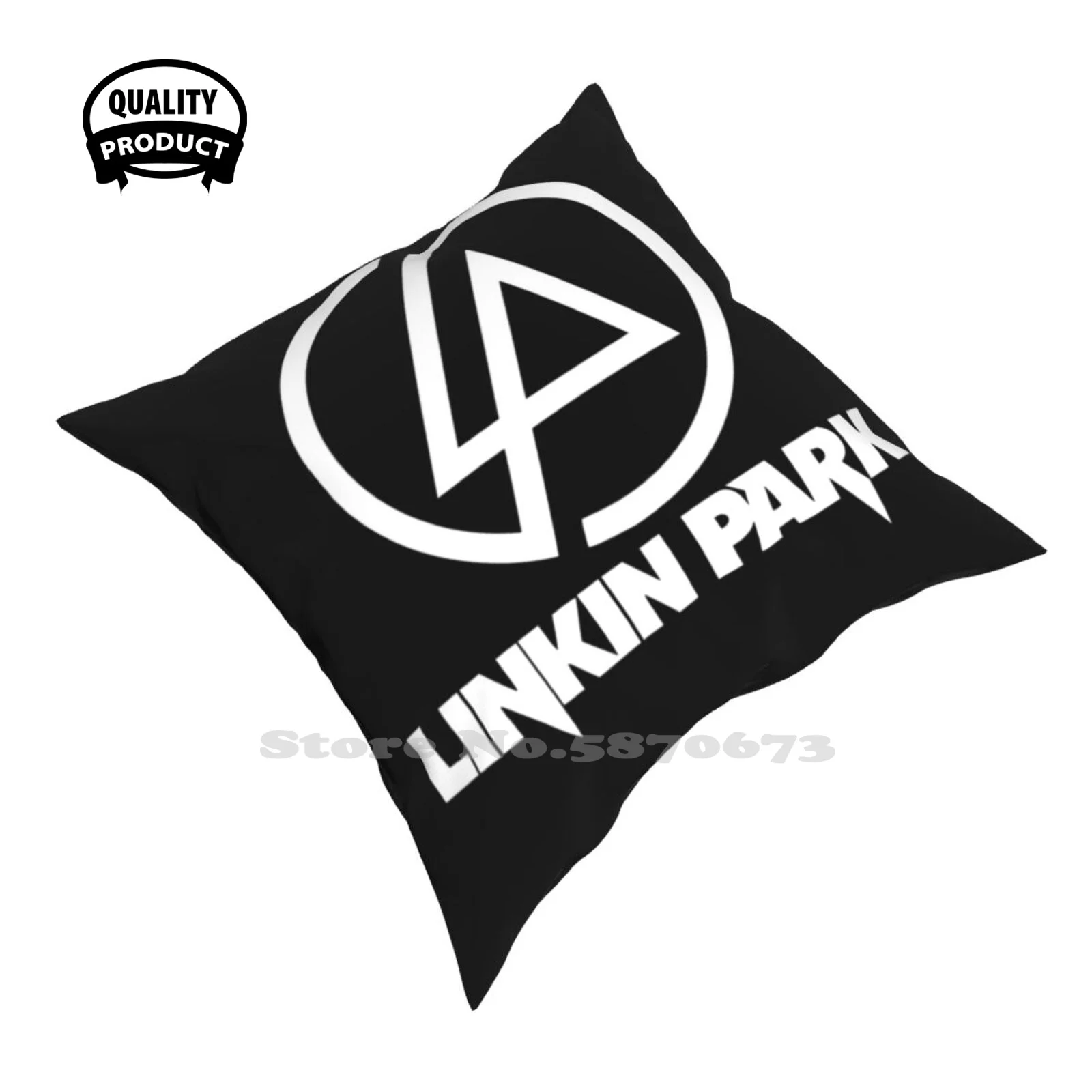 White E Home Sofa Car Waist Throw Federa Hybrid Theory Logo Pop Punk Alternativa Metal Music Album Cover Green Day My