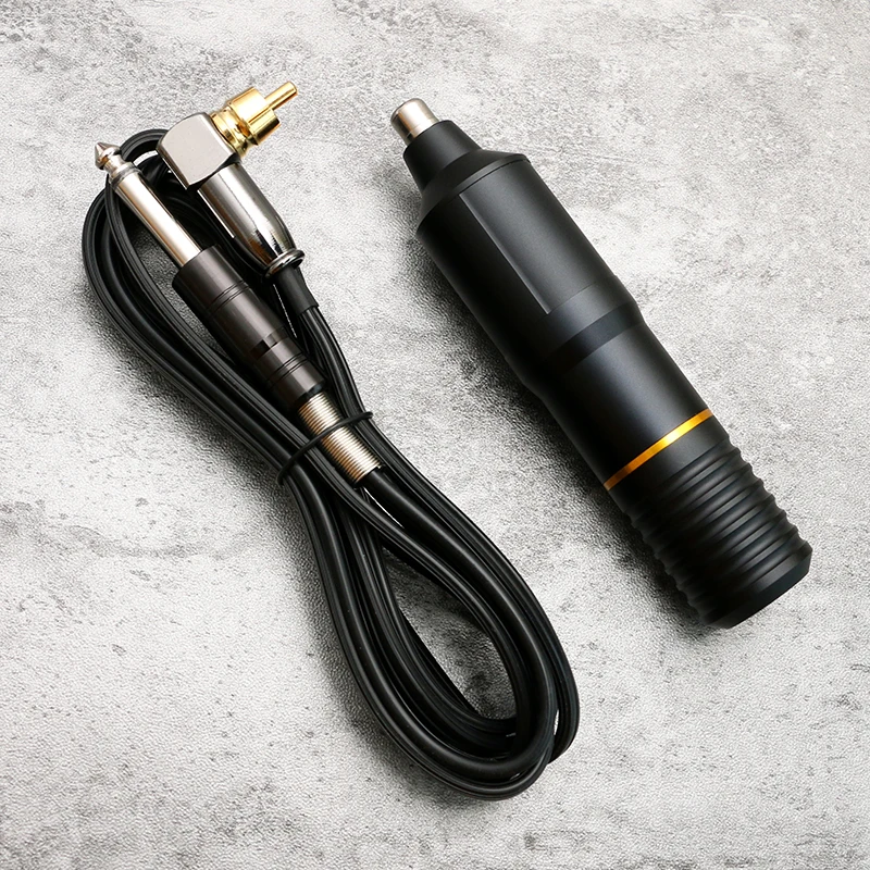 PTM4323A7-RCA cable Татуировка роторная ручка профессиональная Перманентный макияж машина татуировки PTM4323 A7 - Цвет: PTM4323A7-RCA cable