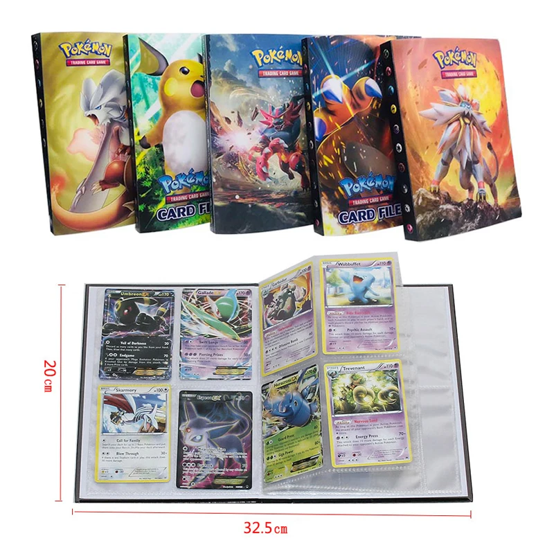 Takara Tomy Pokemon Cards 240pcs Holder Album Toys for Children Collection Album Book for Pokemon Go Children Toy