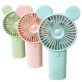 

1pcs Portable Desktop Electric Fan Handheld Small Fan Mini Usb Rechargeable Small Student Dormitory Bed Office