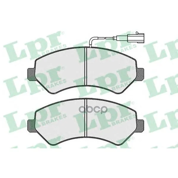 Колодки Тормозные Citroen Jumper/Fiat Ducato/Peugeot Boxer R16" 06- Перед. 2дат. Lpr 05p1721 Lpr арт. 05P1721