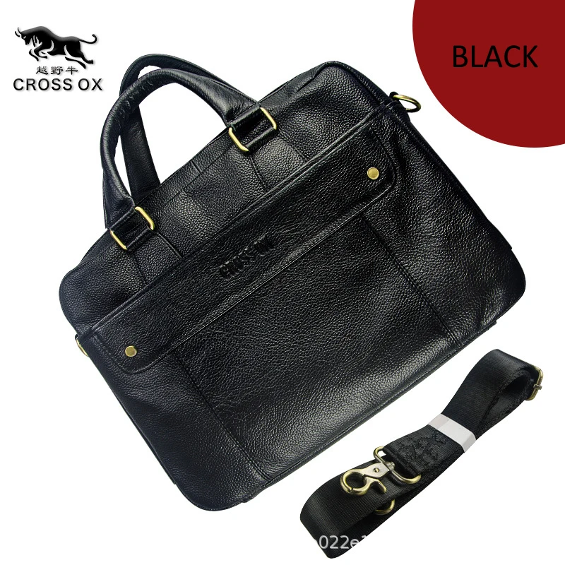 Чехол для IPad 2, 3, 4 A1460, большая вместительность, настоящая воловья кожа, деловая водонепроницаемая и износостойкая многофункциональная мужская сумка для ноутбука