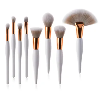 

1/4/8 Pcs Makeup Brush Kit Soft Synthetic Hair Wood Handle Makeup Brushes Foundation Powder Blush Eyeshadow Cosmetic Makeup Tool