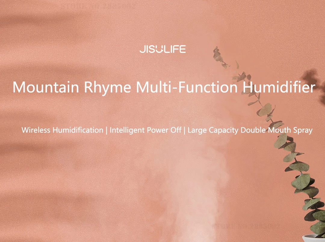 Xiaomi Youpin Jisulife горный рифма Многофункциональный увлажнитель беспроводной увлажнение интеллектуальное выключение большой емкости