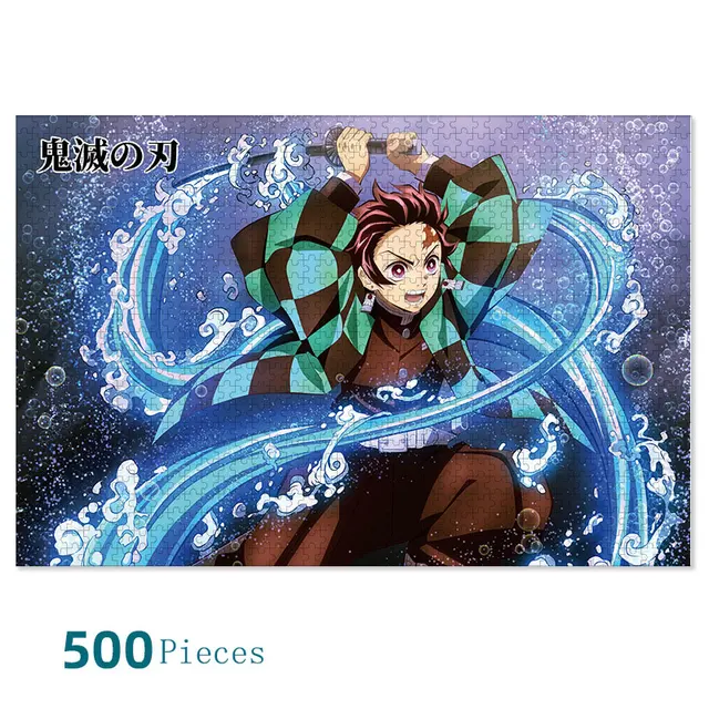 Christmas Gifts 300,500,1000 Pieces Manga Anime Characters Wooden Puzzle Educational Toys Jigsaw Puzzle 1000 Pieces Adult 3-500 Pieces