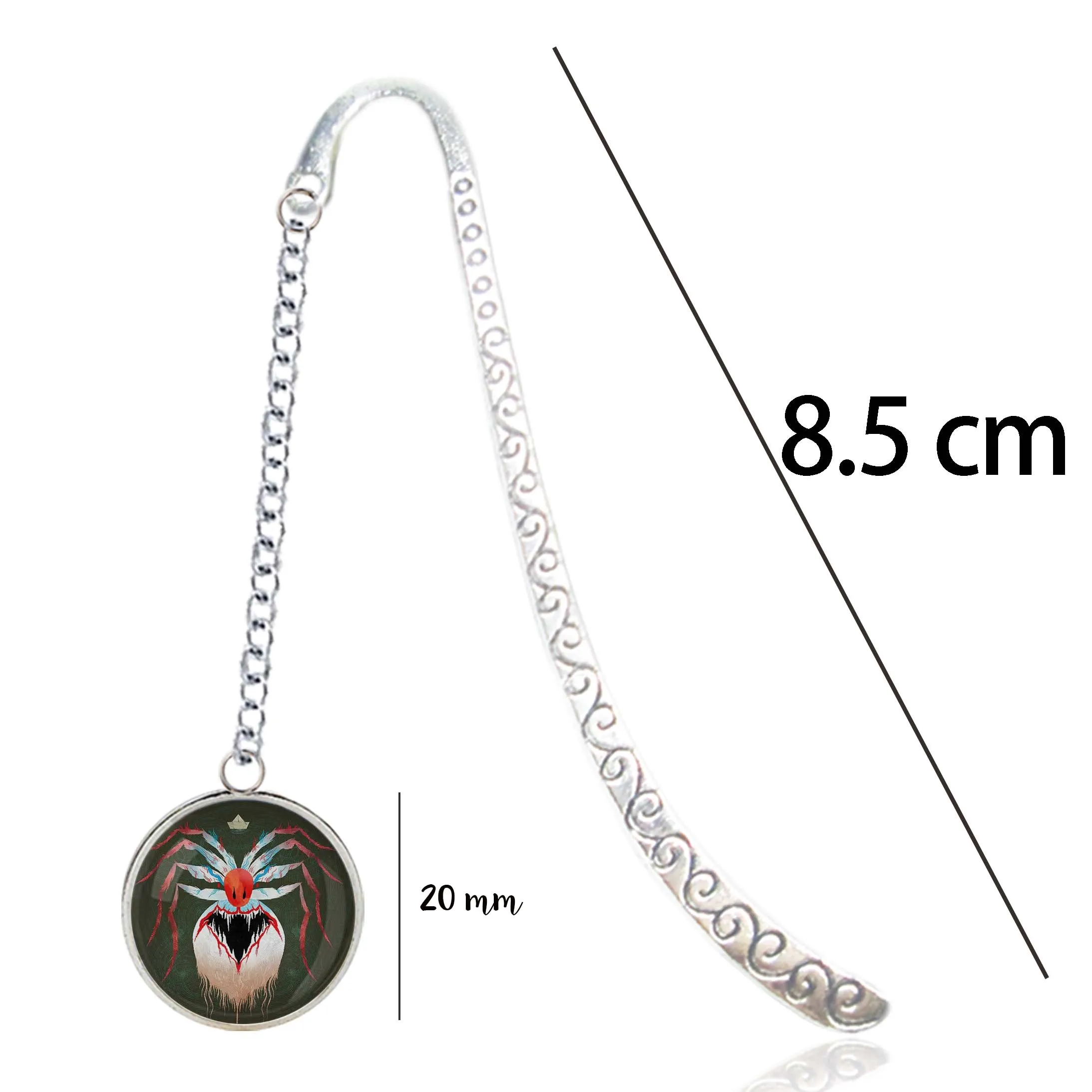 Stephen King IT Bookmark Book Cover Movie The Losers Club Turtle Pendant Quotes Art Show For Fans Marque Page Mate Marker