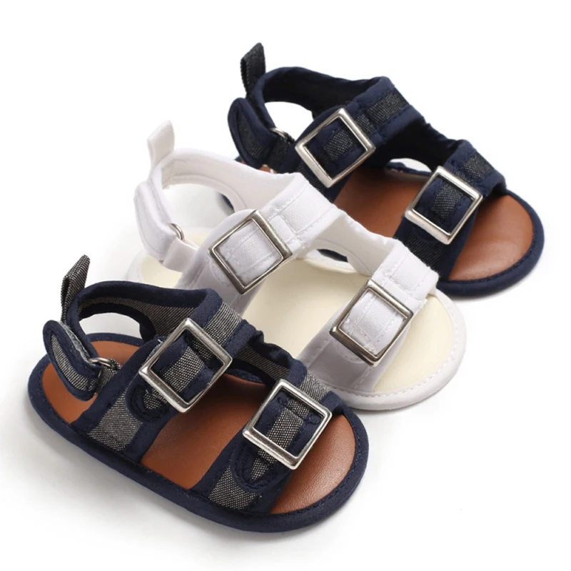 Г. Новая детская обувь однотонные детские сандалии летние для мальчиков модные сандалии Нескользящие кроссовки обувь для младенцев от 0 до 18 месяцев