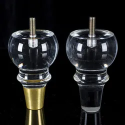 18cm 4pcs Acrylic Furniture Legs Replacement Sofa Feet，for Cabinet End Table Coffee Tables Buffets Cabinet  Modern DIY Legs
