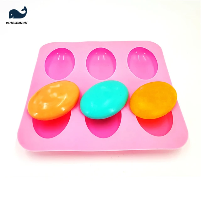 6 Hole Silicone Soap Molds DIY Handemade Mould Food Grade Silicone Soap  Making Tools Bathing Soap Mold Soap Form Making Supplies - AliExpress