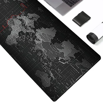 

World Large Size Gaming Mouse Pad Anti-slip Natural Rubber PC Computer Gamer Mousepad Desk Mat Locking Edge for CS GO LOL Dota